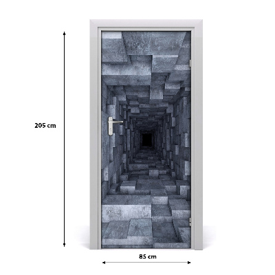 Samolepící fototapeta na dveře Tunel