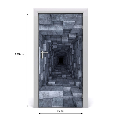 Samolepící fototapeta na dveře Tunel