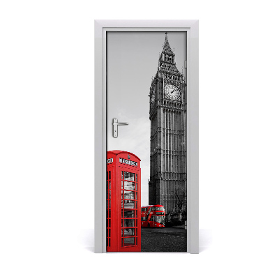 Fototapeta samolepící na dveře Big Ben Londýn