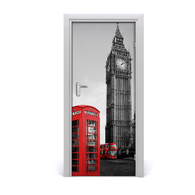 Fototapeta samolepící na dveře Big Ben Londýn