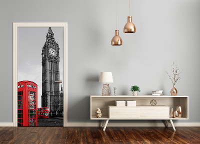 Fototapeta samolepící na dveře Big Ben Londýn