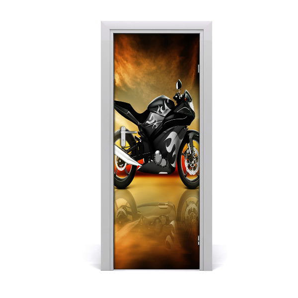 Fototapeta samolepící na dveře motorka sport