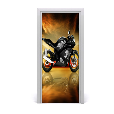 Fototapeta samolepící na dveře motorka sport