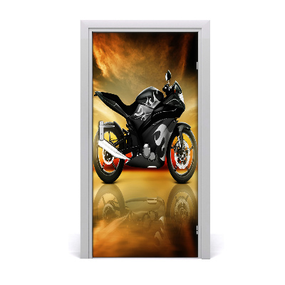 Fototapeta samolepící na dveře motorka sport