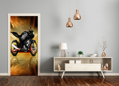 Fototapeta samolepící na dveře motorka sport