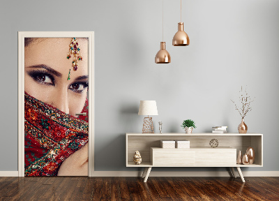 Fototapeta na dveře indická žena