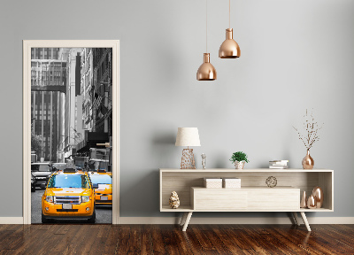Fototapeta samolepící dveře taxi New York