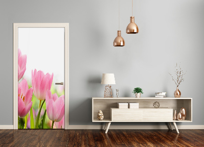 Fototapeta samolepící Růžové tulipány