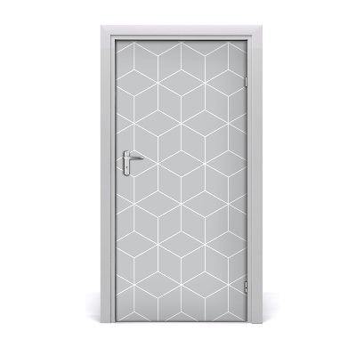 Fototapeta na dveře geometrické pozadí