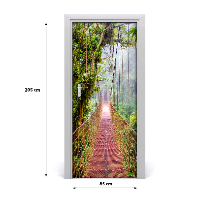 Fototapeta na dveře visací most