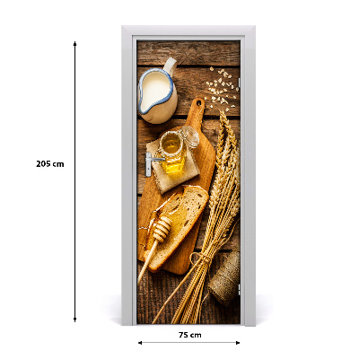 Fototapeta na dveře samolepící snídaně