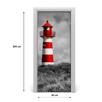 Fototapeta samolepící na dveře mořský maják