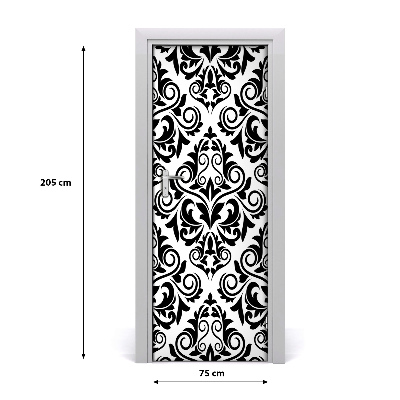 Fototapeta na dveře ornamenty