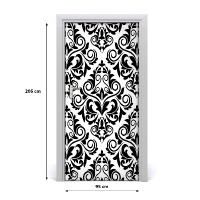 Fototapeta na dveře ornamenty