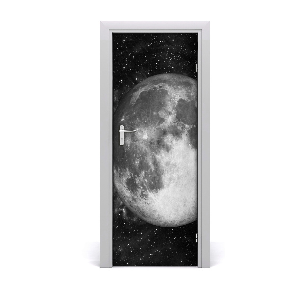 Fototapeta samolepící na dveře měsíc
