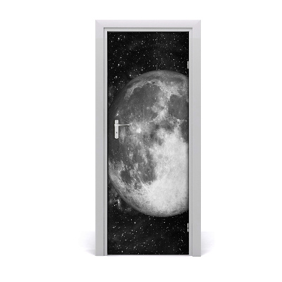 Fototapeta samolepící na dveře měsíc