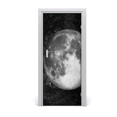 Fototapeta samolepící na dveře měsíc