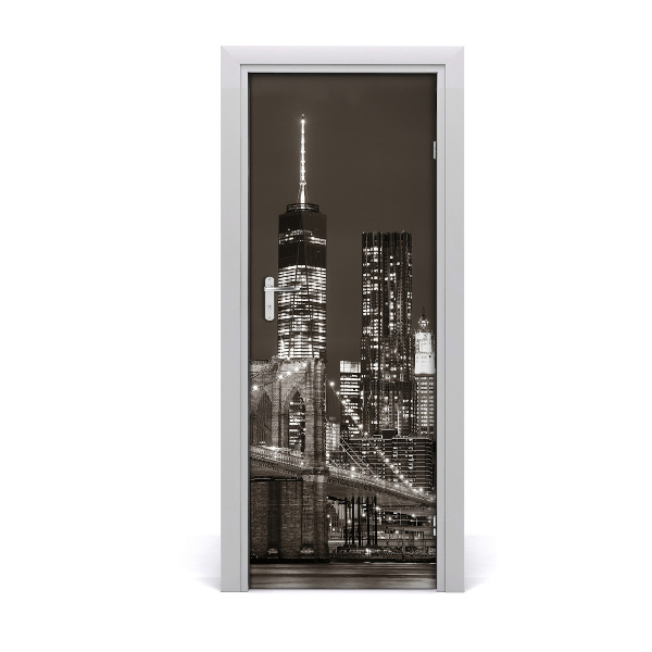 Fototapeta samolepící dveře Manhattan New York