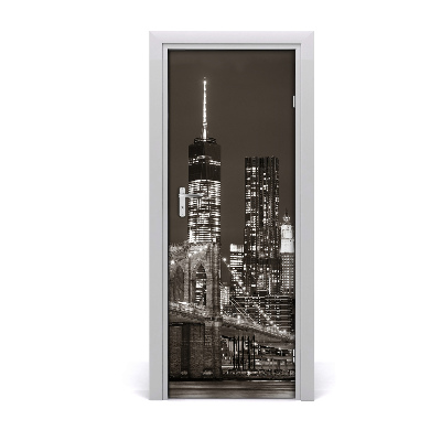 Fototapeta samolepící dveře Manhattan New York