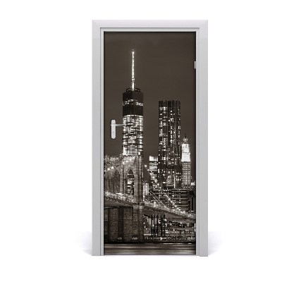 Fototapeta samolepící dveře Manhattan New York