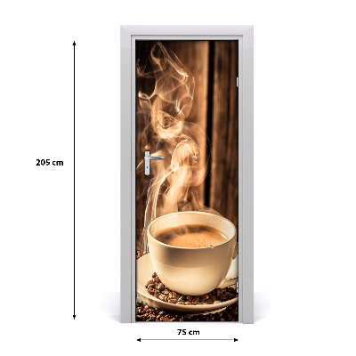 Fototapeta na dveře samolepící aromatická káva