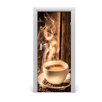Fototapeta na dveře samolepící aromatická káva