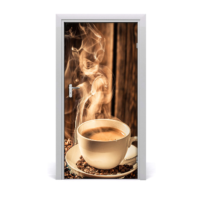 Fototapeta na dveře samolepící aromatická káva