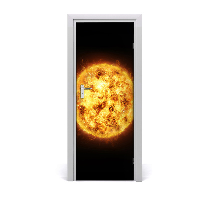 Fototapeta samolepící na dveře slunce