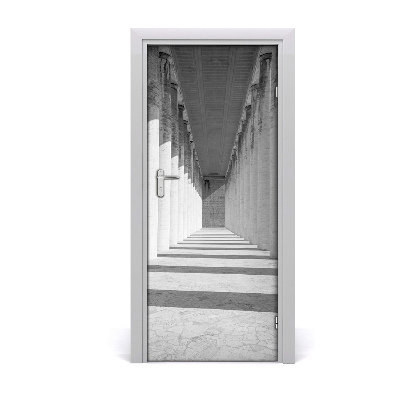 Fototapeta samolepící na dveře chodba