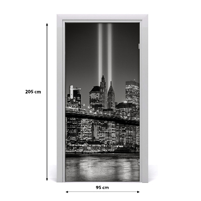 Fototapeta samolepící dveře Manhattan New York