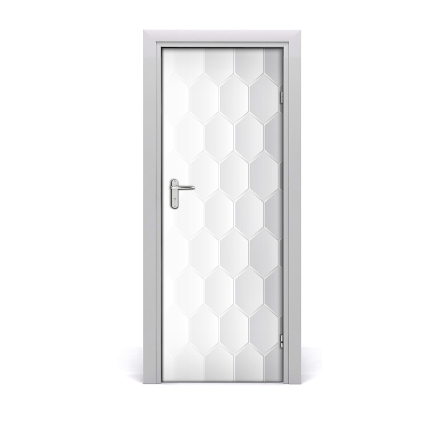 Fototapeta na dveře geometrické pozadí
