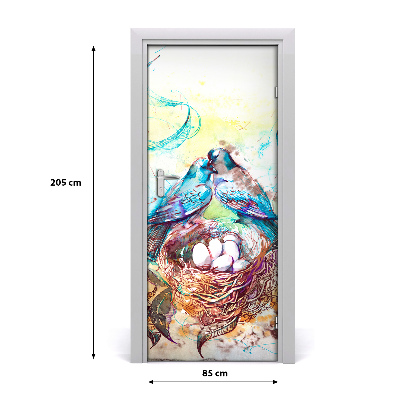 Samolepící fototapeta na dveře Rodina