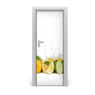 Fototapeta na dveře do domu samolepící citrusy
