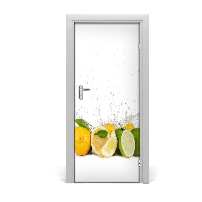 Fototapeta na dveře do domu samolepící citrusy