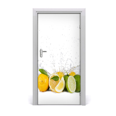 Fototapeta na dveře do domu samolepící citrusy