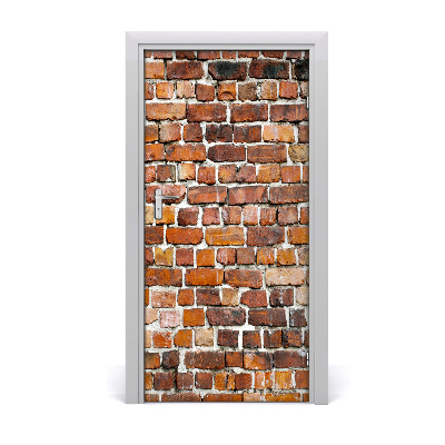 Fototapeta na dveře cihlová stěna