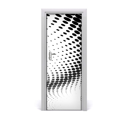 Samolepící fototapeta na dveře geometrické pozadí