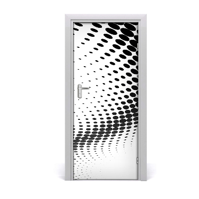 Samolepící fototapeta na dveře geometrické pozadí