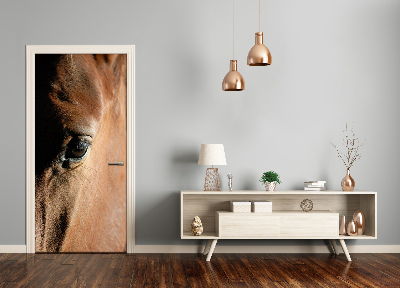 Samolepící fototapeta na dveře Kůň