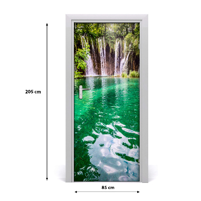 Fototapeta na dveře Plitvická jezera