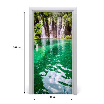 Fototapeta na dveře Plitvická jezera