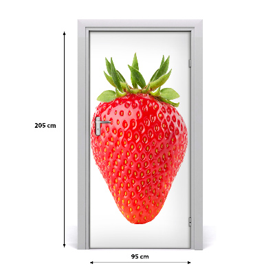 Fototapeta na dveře samolepící jahoda