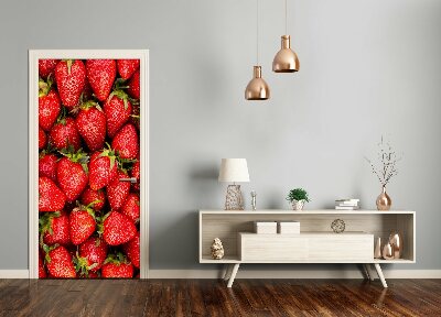 Fototapeta na dveře samolepící jahoda