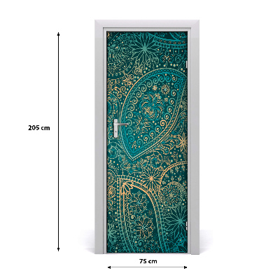 Fototapeta na dveře ornamenty