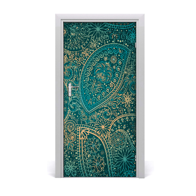 Fototapeta na dveře ornamenty