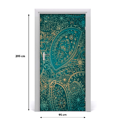 Fototapeta na dveře ornamenty