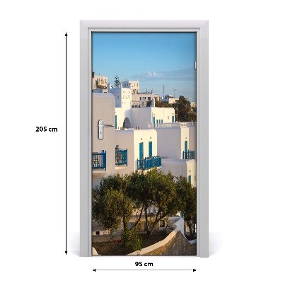 Fototapeta samolepící na dveře Mykonos Řecko