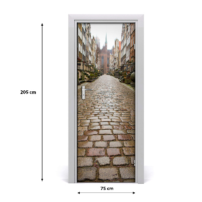 Fototapeta samolepící na dveře Gdaňsk Polsko