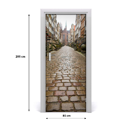 Fototapeta samolepící na dveře Gdaňsk Polsko