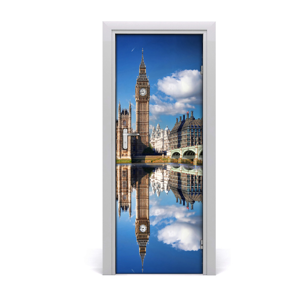 Fototapeta samolepící na dveře Big Ben Londýn